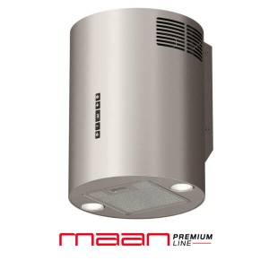 Maan Okap przyścienny tuba Elba Mini W 431 satyna OELBW431D4KS.S3.SA_EO