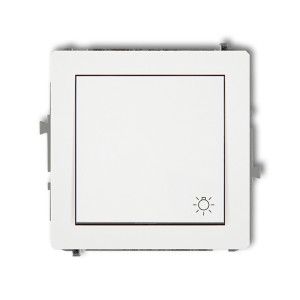 Mechanizm łącznika zwierny światło Karlik DECO biały DWP-5