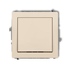 Mechanizm łącznika jednobiegunowego Karlik DECO beżowy 1DWP-1