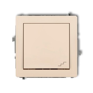 Mechanizm łącznika schodowego Karlik DECO beżowy 1DWP-3