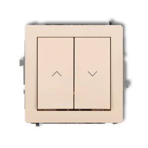 Mechanizm łącznika zwierny żaluzjowego Karlik DECO beżowy 1DWP-8