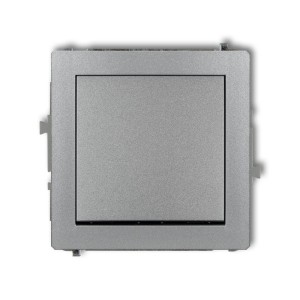 Mechanizm łącznika jednobiegunowego Karlik DECO srebrny metalik 7DWP-1