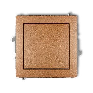 Mechanizm łącznika schodowego Karlik DECO złoty metalik 8DWP-3