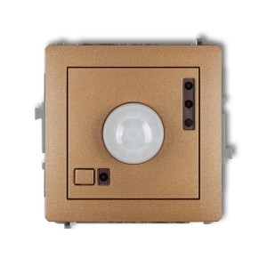 Mechanizm elektronicznego czujnika ruchu  Karlik DECO złoty metalik 8DCR-1