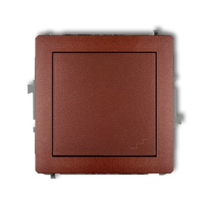 Mechanizm łącznika schodowego Karlik DECO brązowy metalik 9DWP-3