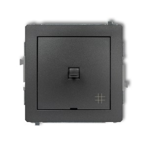 Mechanizm łącznika krzyżowego w stylu amerykańskim Karlik DECO grafitowy 11DWPUS-6