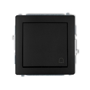 Mechanizm łącznika zwierny dzwonek Karlik DECO czarny mat 12DWP-4