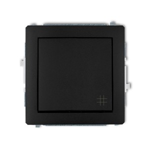 Mechanizm łącznika krzyżowego Karlik DECO czarny mat 12DWP-6
