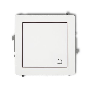Mechanizm łącznika zwierny dzwonek Karlik DECO biały mat 25DWP-4