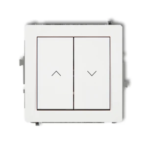 Mechanizm łącznika żaluzjowego z podtrzymaniem Karlik DECO biały mat 25DWP-88