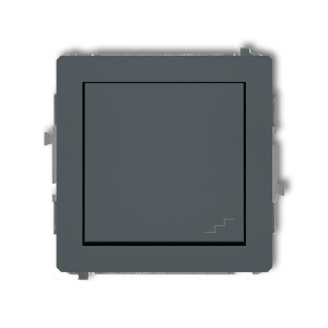 Mechanizm łącznika schodowego Karlik DECO grafitowy mat 28DWP-3