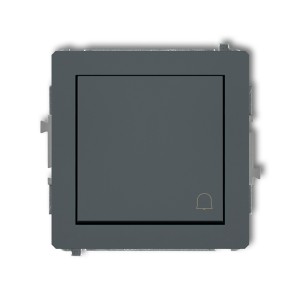 Mechanizm łącznika zwierny dzwonek Karlik DECO grafitowy mat 28DWP-4