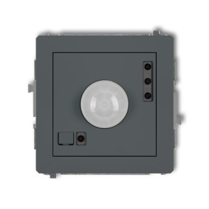 Mechanizm elektronicznego czujnika ruchu  Karlik DECO grafitowy mat 28DCR-1