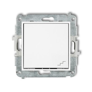 Mechanizm łącznika schodowego Karlik ICON biały IWP-3