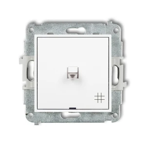 Mechanizm łącznika krzyżowego w stylu amerykańskim Karlik ICON biały IWPUS-6