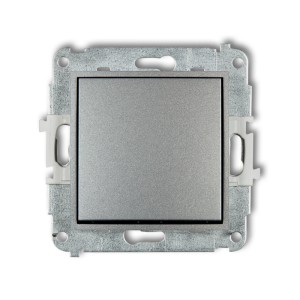 Mechanizm łącznika jednobiegunowego Karlik ICON srebrny metalik 7IWP-1