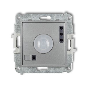 Mechanizm elektronicznego czujnika ruchu  Karlik ICON srebrny metalik 7ICR-1