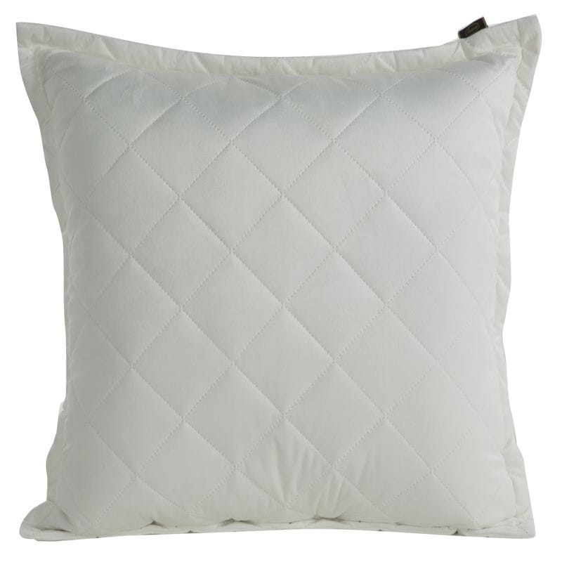 POSZEWKA PIKOWANA WELUR VELVET 60X60 CM BIAŁA