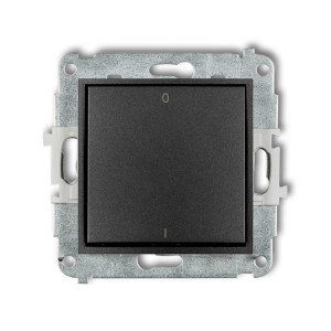 Mechanizm łącznika dwubiegunowego Karlik ICON grafitowy 11IWP-9