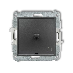 Mechanizm łącznika zwierny dzwonek w stylu amerykańskim Karlik ICON grafitowy 11IWPUS-4