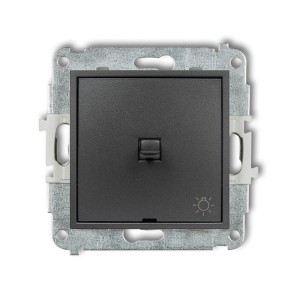 Mechanizm łącznika zwierny światło w stylu amerykańskim Karlik ICON grafitowy 11IWPUS-5