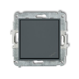 Mechanizm łącznika schodowego Karlik ICON grafitowy mat 28IWP-3