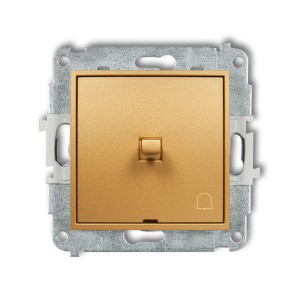 Mechanizm łącznika zwierny dzwonek w stylu amerykańskim Karlik ICON złoty 29IWPUS-4