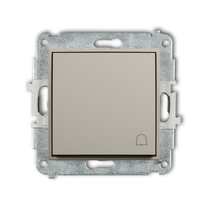 Mechanizm łącznika zwierny dzwonek  Karlik ICON taupe 60IWP-4
