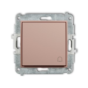 Mechanizm łącznika zwierny dzwonek  Karlik ICON łososiowy 62IWP-4