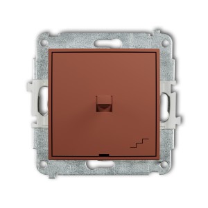 Mechanizm łącznika schodowego w stylu amerykańskim Karlik ICON terakota 63IWPUS-3