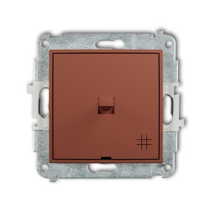 Mechanizm łącznika krzyżowego w stylu amerykańskim Karlik ICON terakota 63IWPUS-6