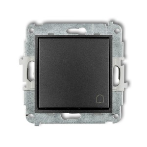 Mechanizm łącznika zwierny dzwonek  Karlik MINI grafitowy 11MWP-4