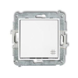 Mechanizm łącznika krzyżowego Karlik MINI biały mat 25MWP-6
