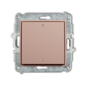 Mechanizm łącznika dwubiegunowego Karlik MINI łososiowy 62MWP-9
