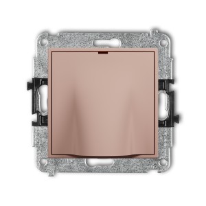 Mechanizm wypustu kablowego Karlik MINI łososiowy 62MWPK