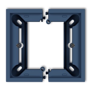 Puszka natynkowa pojedyncza, składana MINI Karlik MINI navy blue 64DPU-1
