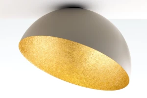 Sfera 50 pl taupe_złoty   Sigma lighting