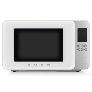 Smeg SDA Collezione Kuchenka mikrofalowa, biały mat Biały MOC01WHMEU