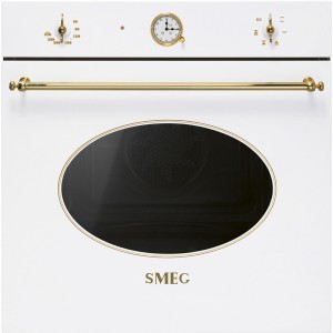 Smeg COLONIALE Piekarnik, 60 cm, Coloniale, biały Biały SF68C1B