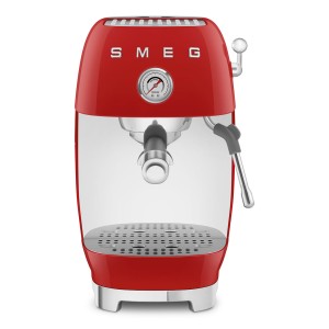 Smeg 50's Style Ekspres kolbowy Czerwony ECF03RDEU
