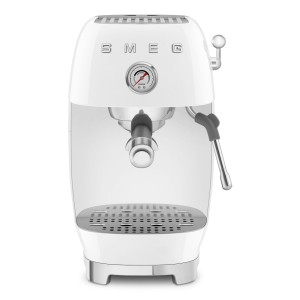 Smeg 50's Style Ekspres do kawy kolbowy Biały ECF03WHEU