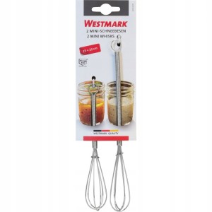 Trzepaczka do jajek rózga 2 sztuki metal solidne Westmark