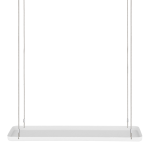 Kwietnik wiszący 58cm BIAŁY rozmiar L