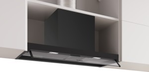 Bosch Serie 4, Zintegrowany okap 80 cm, elegancki czarny design DBB85CC60