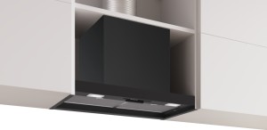 Bosch Serie 2, Zintegrowany okap 60 cm, elegancki czarny design DBB63BC60