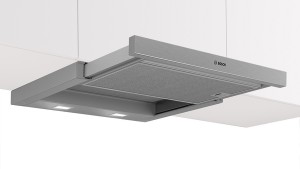 Bosch Serie 2, Teleskopowy okap szufladowy 60 cm, Srebrny metalik DFL063W56