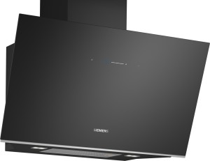 Siemens iQ700, Okap naścienny 90 cm, Czarne szkło, Efektywne usuwanie zapachów LC91KLT60
