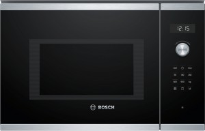 Bosch Serie 6 Kuchenka mikrofalowa do zabudowy z grillem 59 x 38 cm BEL554MS0