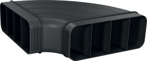 Siemens 1/3 Płaski adapter 90° poziomy do wyciągu HZ9VDSB1