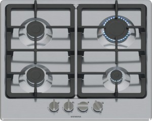 Siemens iQ300 Płyta gazowa 60 cm ze stali szlachetnej z rusztami EG6B5PK90